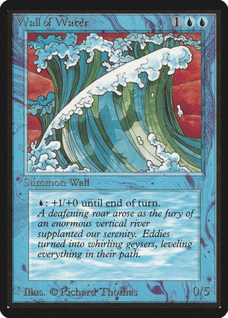 Wall of Water [Limited Edition Beta] | Tabernacle Games