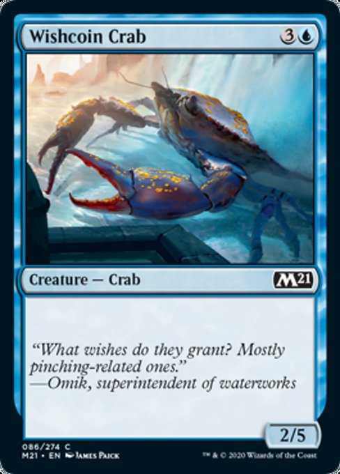 Wishcoin Crab [Core Set 2021] | Tabernacle Games