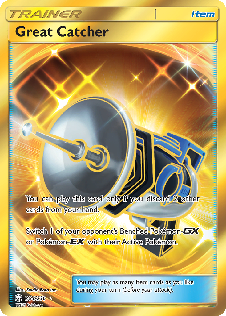 Great Catcher (264/236) [Sun & Moon: Cosmic Eclipse] | Tabernacle Games