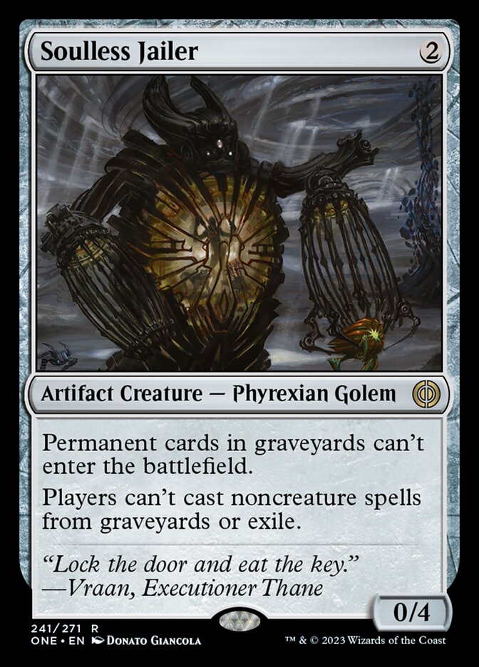 Soulless Jailer [Phyrexia: All Will Be One] | Tabernacle Games