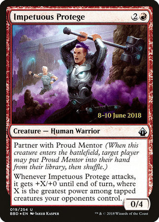 Impetuous Protege [Battlebond Promos] | Tabernacle Games