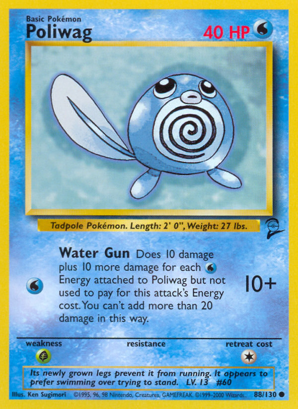 Poliwag (88/130) [Base Set 2] | Tabernacle Games