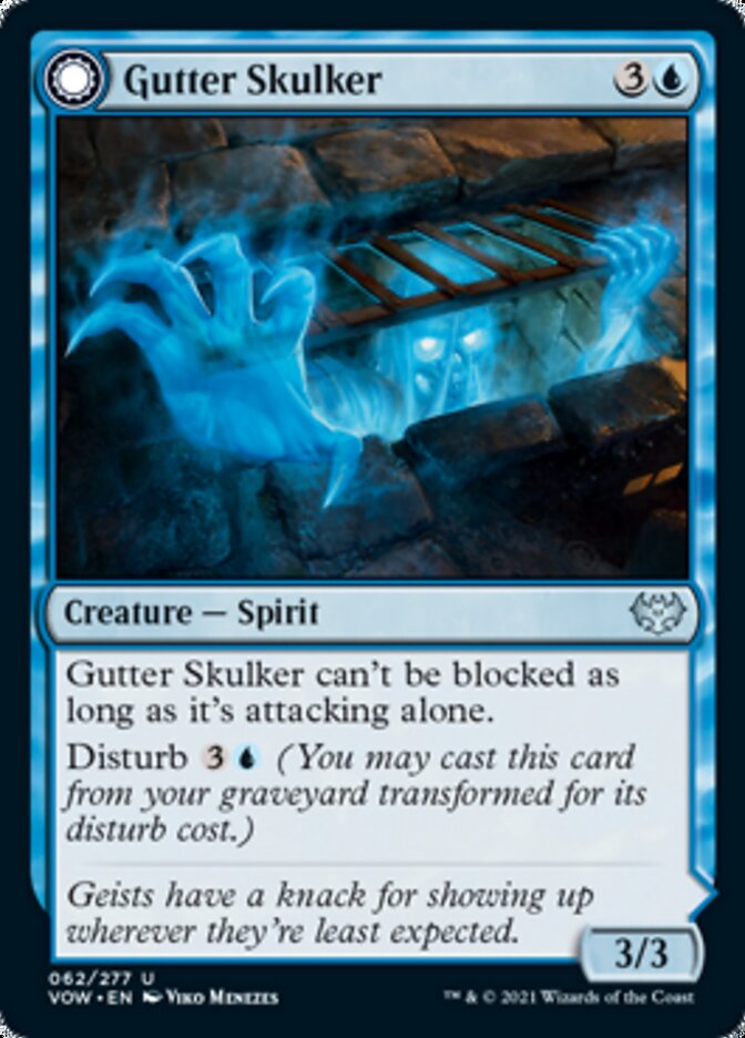 Gutter Skulker // Gutter Shortcut [Innistrad: Crimson Vow] | Tabernacle Games