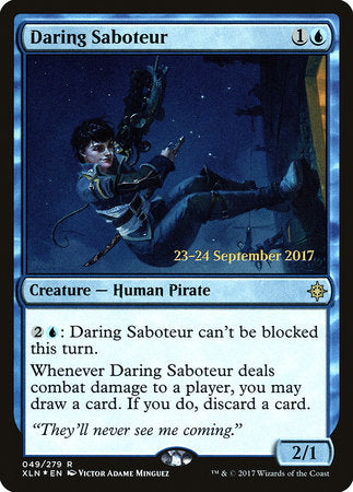 Daring Saboteur [Ixalan Promos] | Tabernacle Games