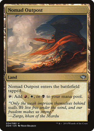 Nomad Outpost [Duel Decks: Speed vs. Cunning] | Tabernacle Games