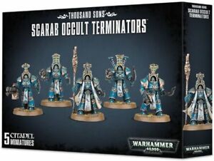 WH40K Thousand Sons Scarab Occult Terminators | Tabernacle Games