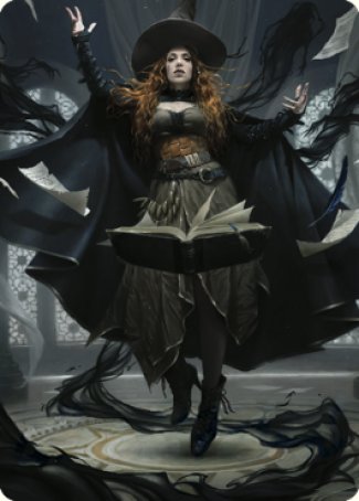 Tasha, the Witch Queen Art Card (41) [Commander Legends: Battle for Baldur's Gate Art Series] | Tabernacle Games