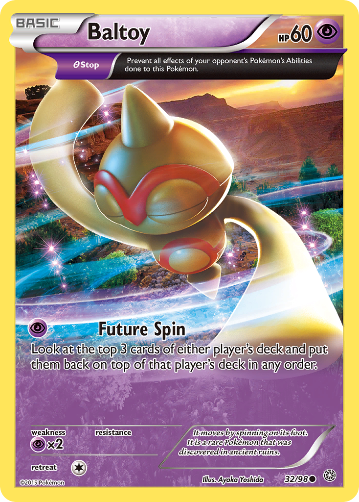 Baltoy (32/98) [XY: Ancient Origins] | Tabernacle Games