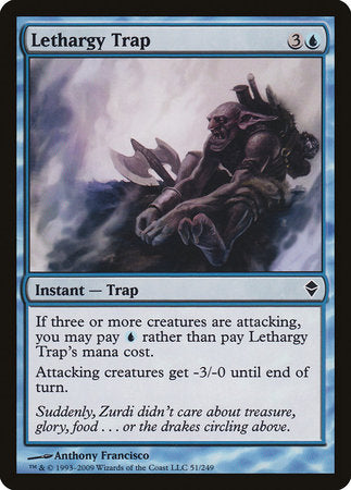 Lethargy Trap [Zendikar] | Tabernacle Games