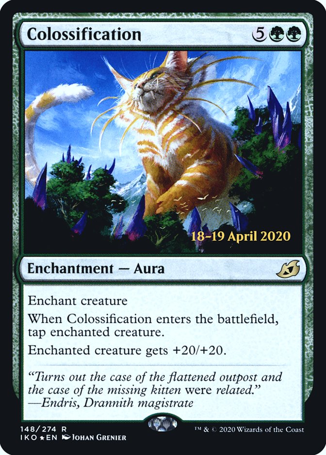 Colossification  [Ikoria: Lair of Behemoths Prerelease Promos] | Tabernacle Games