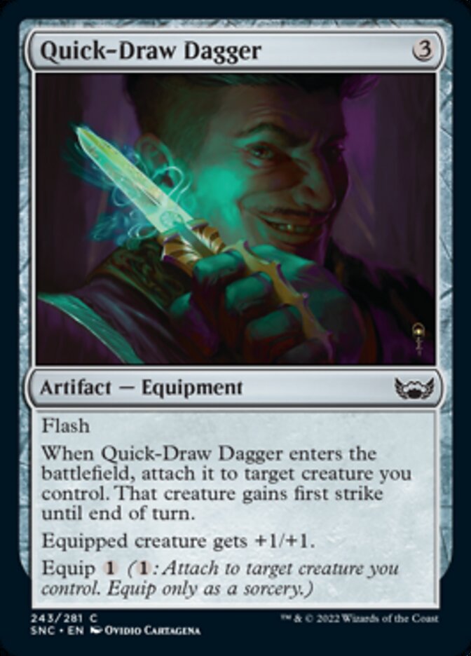 Quick-Draw Dagger [Streets of New Capenna] | Tabernacle Games