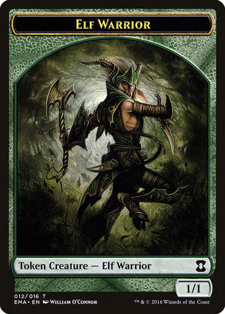 Elf Warrior Token [Eternal Masters Tokens] | Tabernacle Games