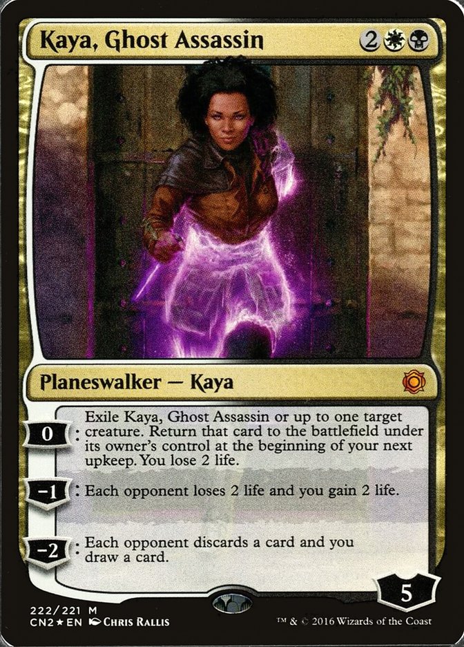 Kaya, Ghost Assassin (222/221) [Conspiracy: Take the Crown] | Tabernacle Games