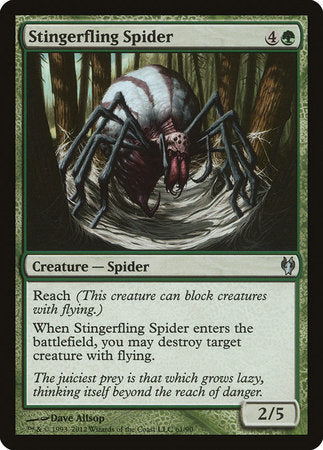 Stingerfling Spider [Duel Decks: Izzet vs. Golgari] | Tabernacle Games