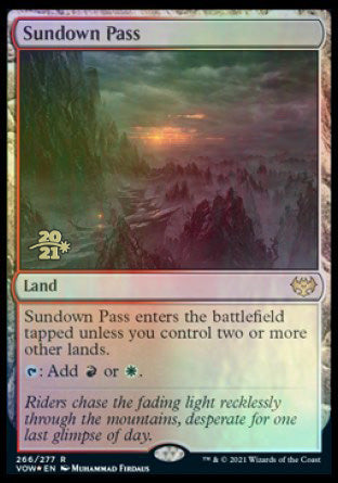 Sundown Pass [Innistrad: Crimson Vow Prerelease Promos] | Tabernacle Games