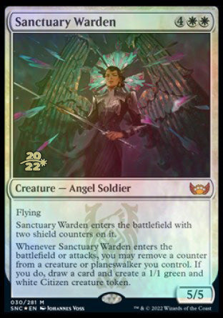 Sanctuary Warden [Streets of New Capenna Prerelease Promos] | Tabernacle Games