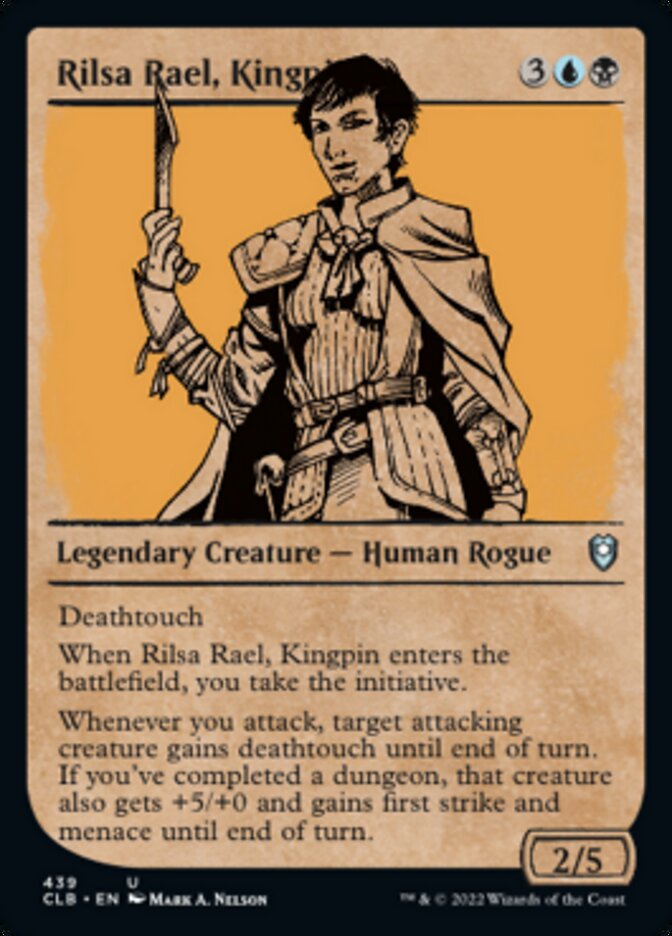 Rilsa Rael, Kingpin (Showcase) [Commander Legends: Battle for Baldur's Gate] | Tabernacle Games