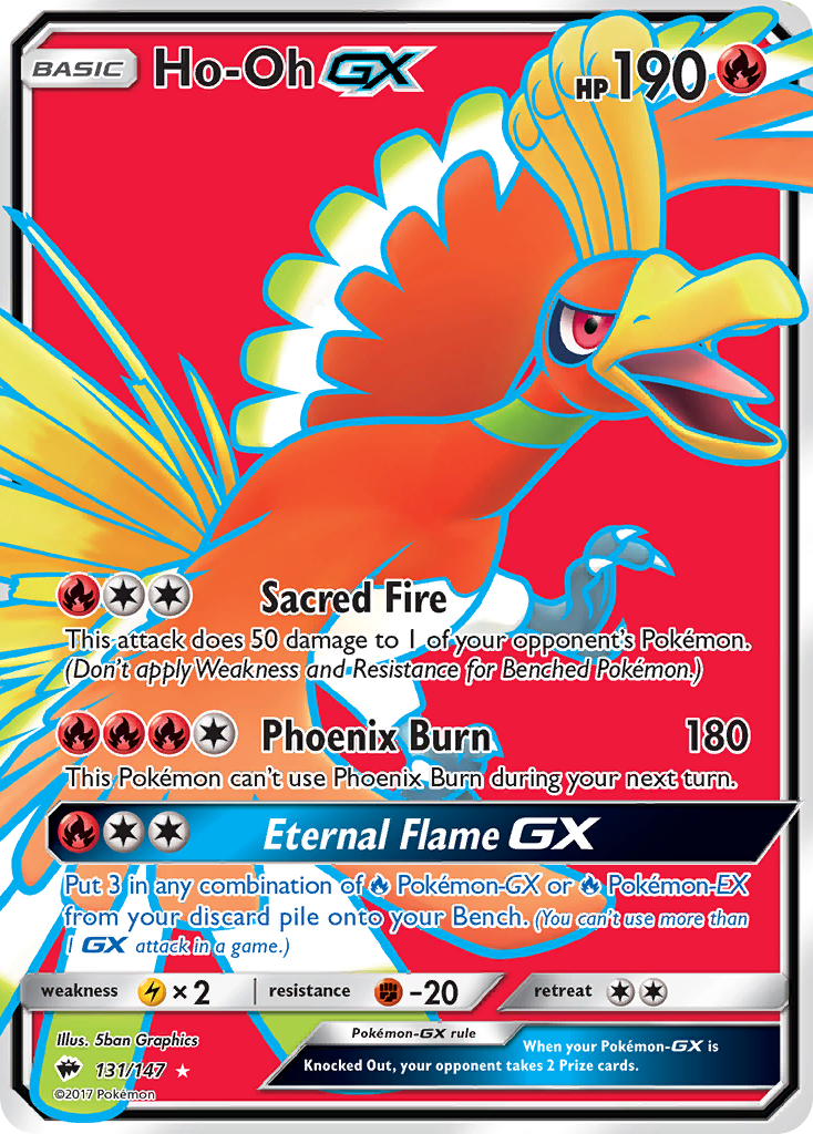 Ho-Oh GX (131/147) [Sun & Moon: Burning Shadows] | Tabernacle Games