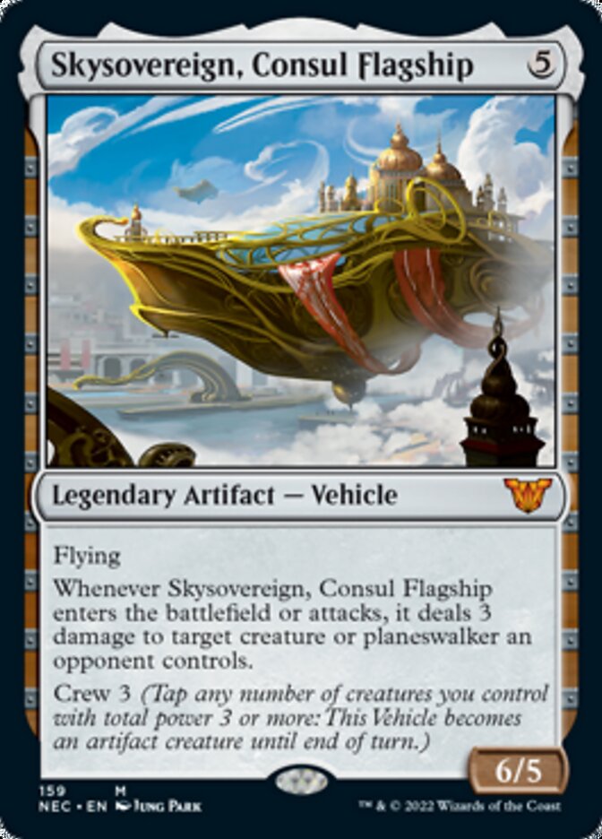 Skysovereign, Consul Flagship [Kamigawa: Neon Dynasty Commander] | Tabernacle Games