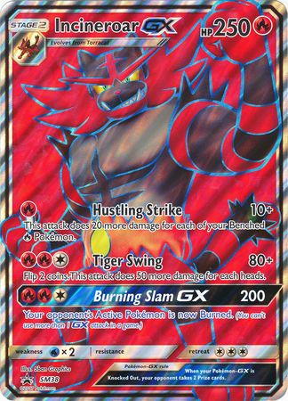 Incineroar GX (SM38) (Jumbo Card) [Sun & Moon: Black Star Promos] | Tabernacle Games