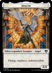 Copy (54) // Avacyn Double-Sided Token [Commander Masters Tokens] | Tabernacle Games