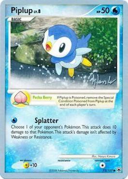 Piplup LV.8 (72/100) (Empotech - Dylan Lefavour) [World Championships 2008] | Tabernacle Games