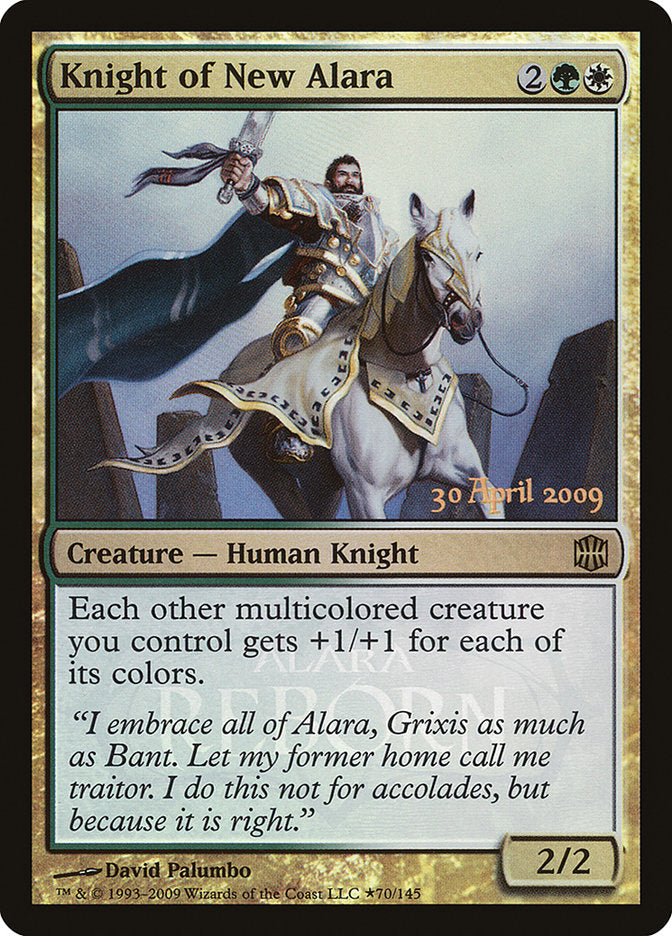 Knight of New Alara (Launch) [Alara Reborn Promos] | Tabernacle Games