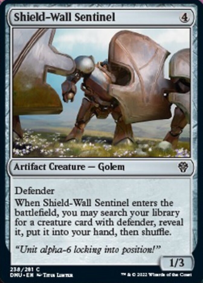 Shield-Wall Sentinel [Dominaria United] | Tabernacle Games