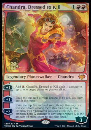 Chandra, Dressed to Kill [Innistrad: Crimson Vow Prerelease Promos] | Tabernacle Games