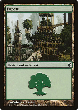 Forest (88) [Duel Decks: Izzet vs. Golgari] | Tabernacle Games