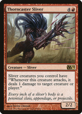 Thorncaster Sliver [Magic 2014] | Tabernacle Games