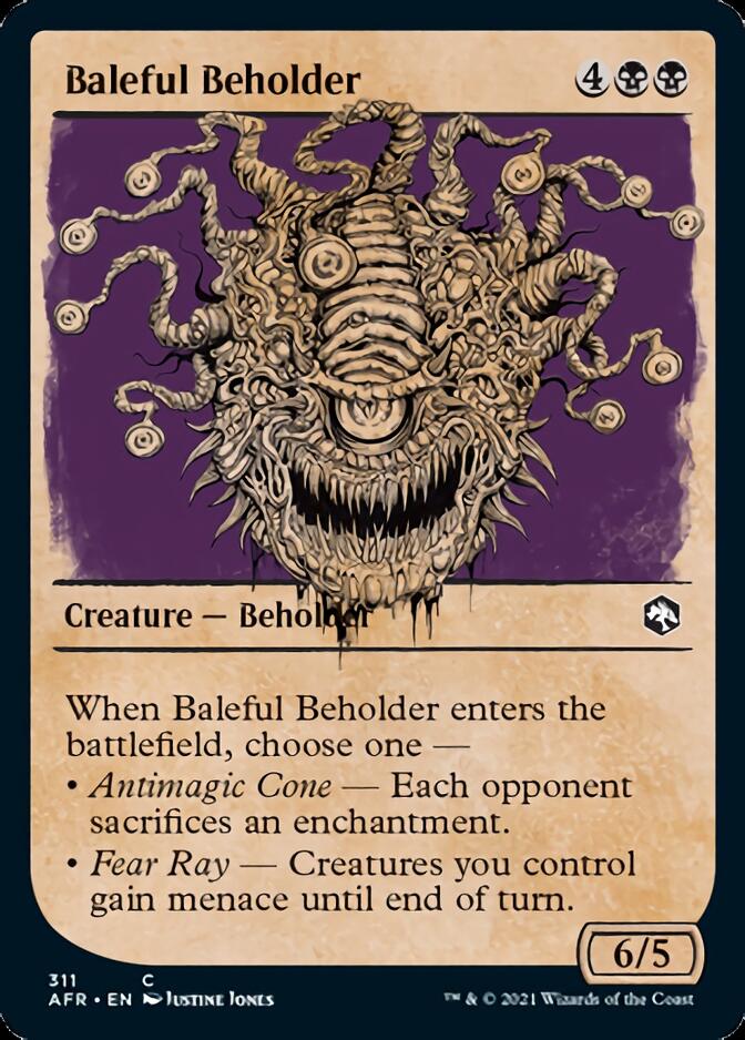 Baleful Beholder (Showcase) [Dungeons & Dragons: Adventures in the Forgotten Realms] | Tabernacle Games