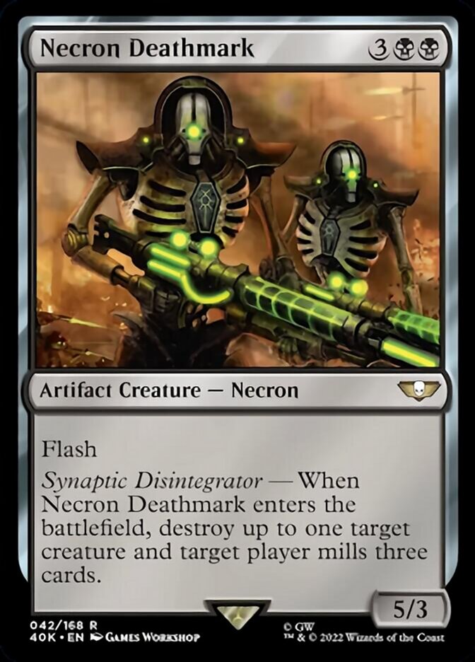 Necron Deathmark (Surge Foil) [Universes Beyond: Warhammer 40,000] | Tabernacle Games