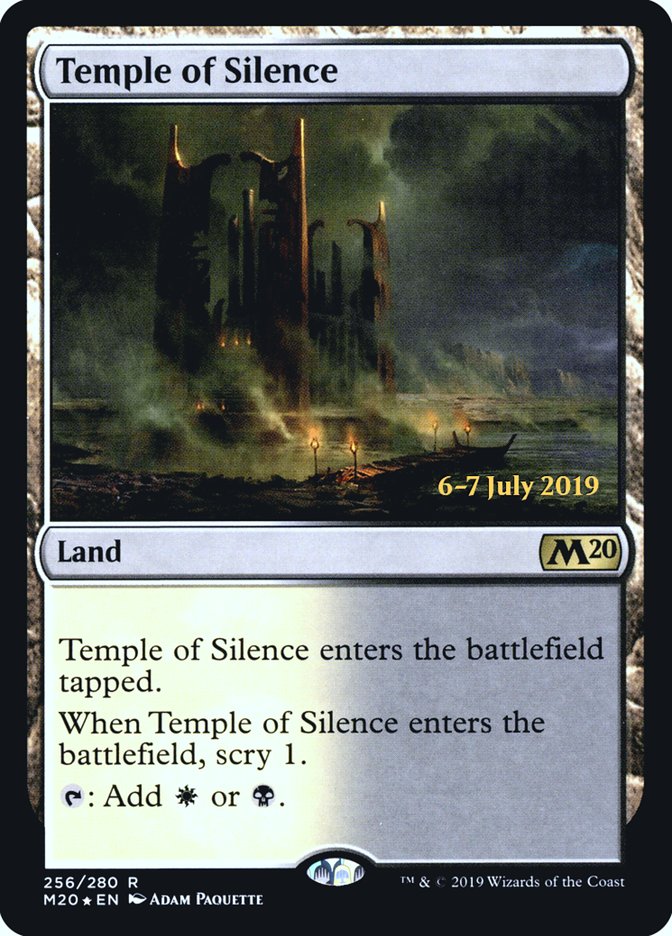 Temple of Silence  [Core Set 2020 Prerelease Promos] | Tabernacle Games