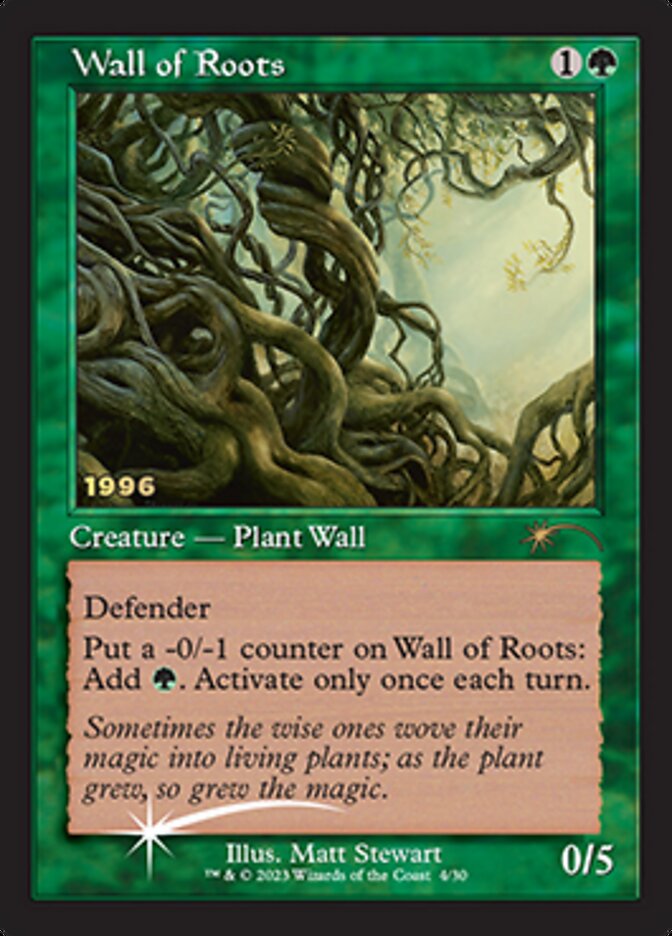 Wall of Roots [30th Anniversary Promos] | Tabernacle Games