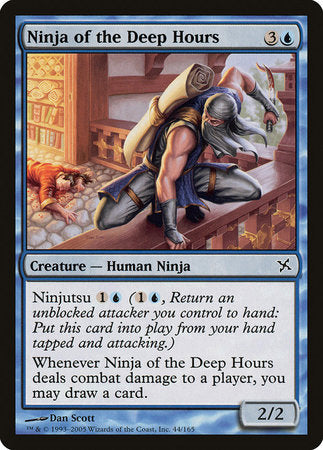 Ninja of the Deep Hours [Betrayers of Kamigawa] | Tabernacle Games