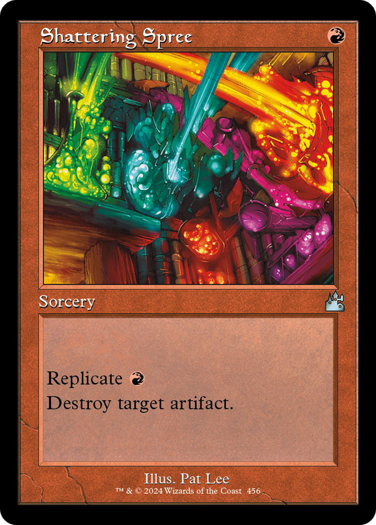 Shattering Spree (Retro Frame) [Ravnica Remastered] | Tabernacle Games