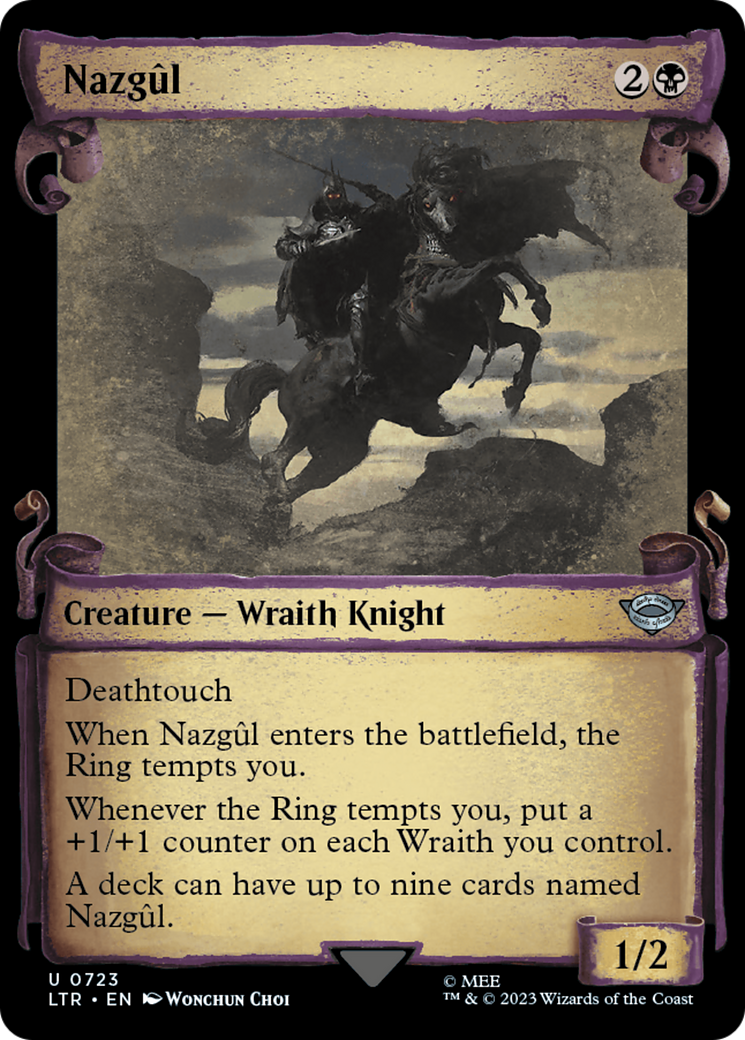 Nazgul (0723) [The Lord of the Rings: Tales of Middle-Earth Showcase Scrolls] | Tabernacle Games