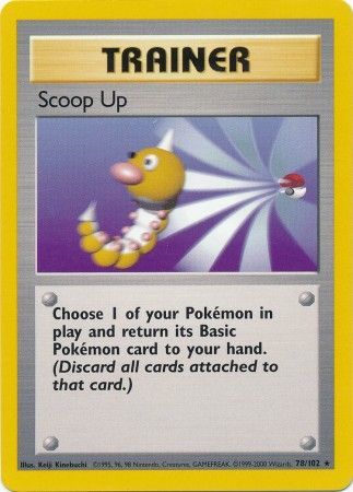 Scoop Up (78/102) [Base Set Unlimited] | Tabernacle Games