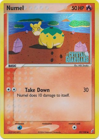 Numel (59/100) (Stamped) [EX: Crystal Guardians] | Tabernacle Games
