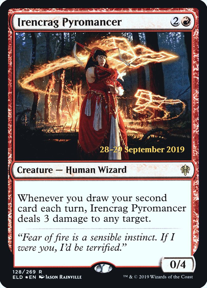 Irencrag Pyromancer  [Throne of Eldraine Prerelease Promos] | Tabernacle Games