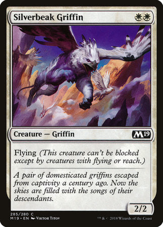 Silverbeak Griffin [Core Set 2019] | Tabernacle Games