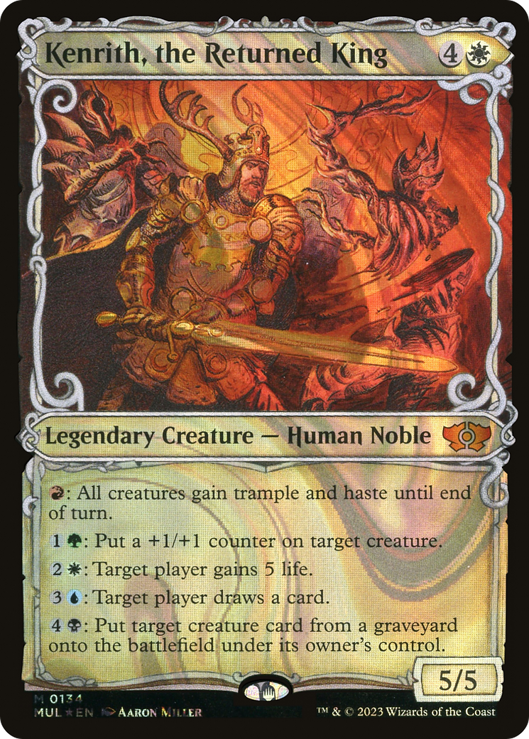 Kenrith, the Returned King (Halo Foil) [Multiverse Legends] | Tabernacle Games