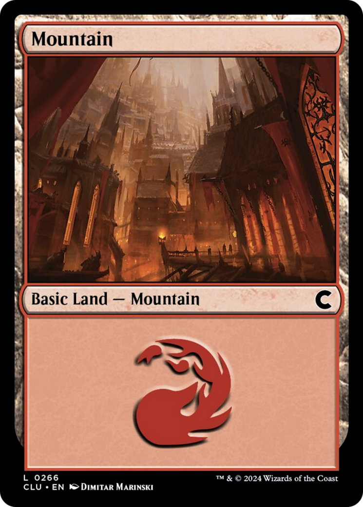 Mountain (0266) [Ravnica: Clue Edition] | Tabernacle Games