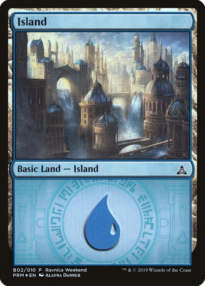 Island (B02) [Ravnica Allegiance Guild Kit] | Tabernacle Games