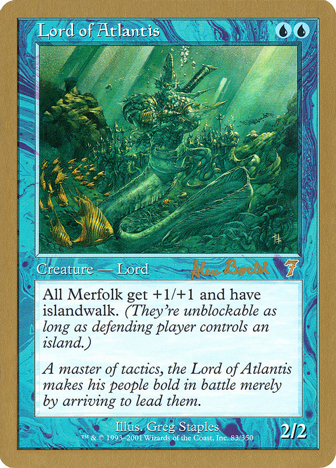 Lord of Atlantis (Alex Borteh) [World Championship Decks 2001] | Tabernacle Games