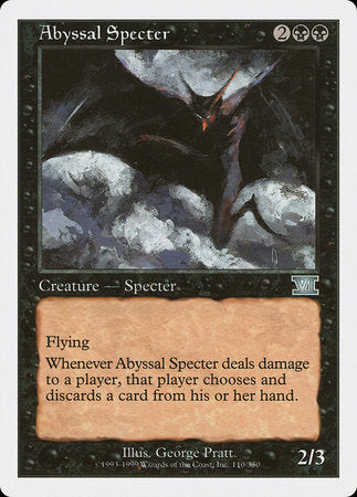Abyssal Specter [Classic Sixth Edition] | Tabernacle Games