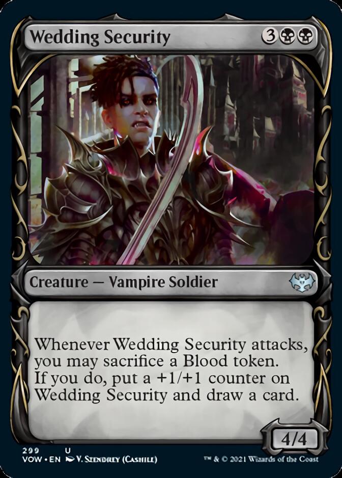 Wedding Security (Showcase Fang Frame) [Innistrad: Crimson Vow] | Tabernacle Games
