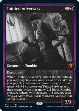 Tainted Adversary [Innistrad: Double Feature] | Tabernacle Games
