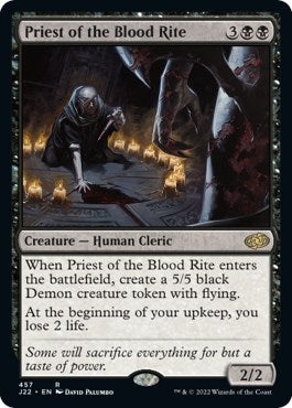 Priest of the Blood Rite [Jumpstart 2022] | Tabernacle Games